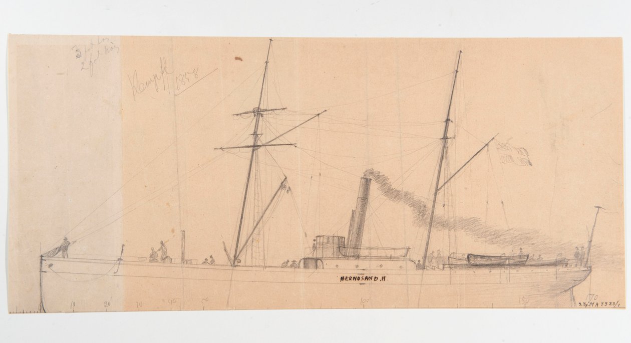 Angfartyget HERNOSAND II od Per Wilhelm Cedergren