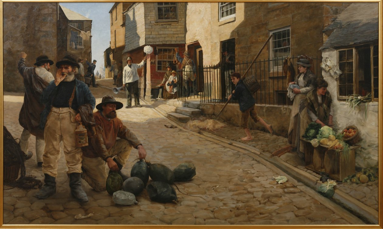 Hevva Hevva!, 1889 od Percy Robert Craft