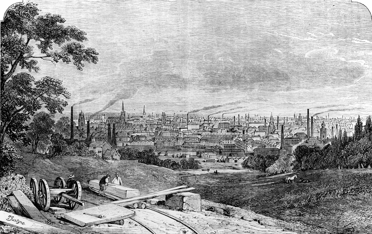Manchester, 1840 od Percy William Justyne