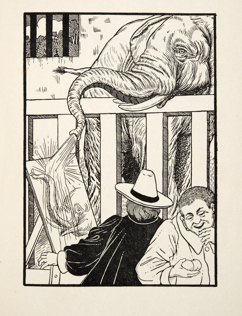 A Sense of Ridicule, od Sto anekdot o zvířatech, pub. 1924 od Percy J. Billingshurst