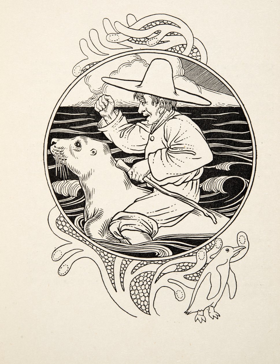 A Tame Colony, od Sto anekdot o zvířatech, hospoda. 1924 od Percy J. Billingshurst