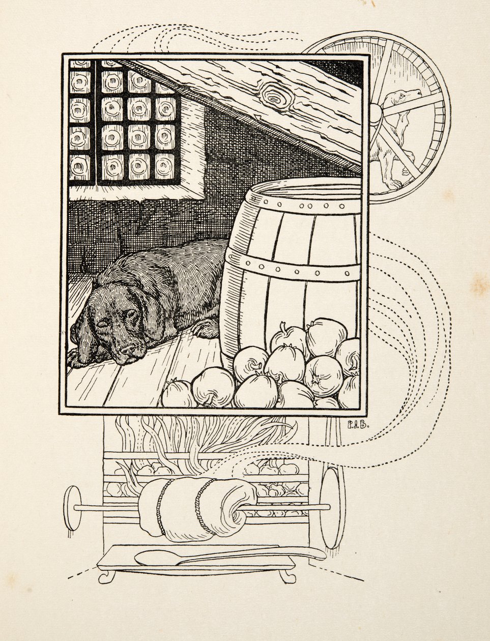 Jsou zvířata pouhé stroje?, od Sto anekdot o zvířatech, pub. 1924 od Percy J. Billingshurst