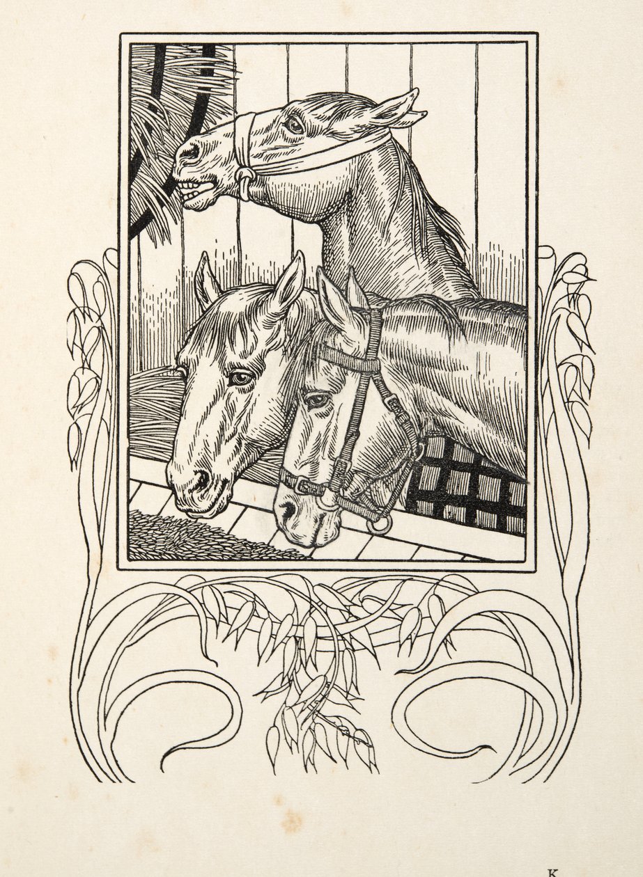 Assisting the Aged, od Sto anekdot o zvířatech, pub. 1924 od Percy J. Billingshurst