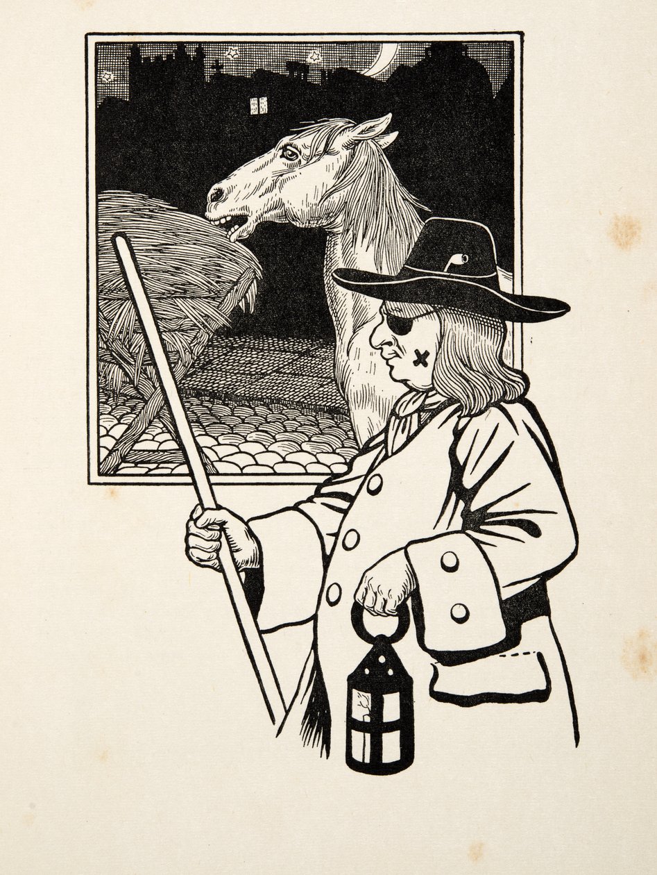 Shánění potravy, od Sto anekdot o zvířatech, hospoda. 1924 od Percy J. Billingshurst