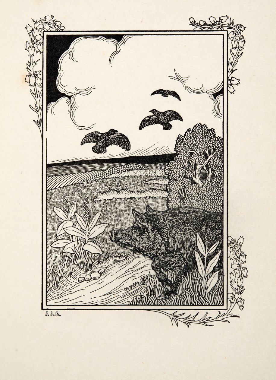 The Pig Pointer, od Sto anekdot o zvířatech, hospoda. 1924 od Percy J. Billingshurst