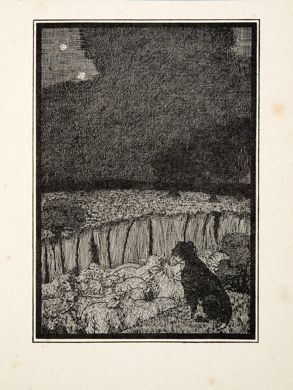 Pastýřský pes, ze Sto anekdot o zvířatech, hospoda. 1924 od Percy J. Billingshurst