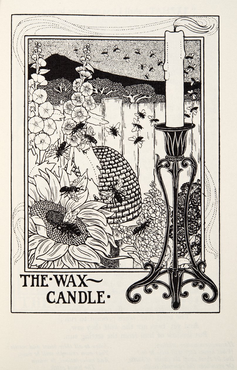The Wax Candle, from Fontaine Fables, pub. 1905 od Percy J. Billingshurst