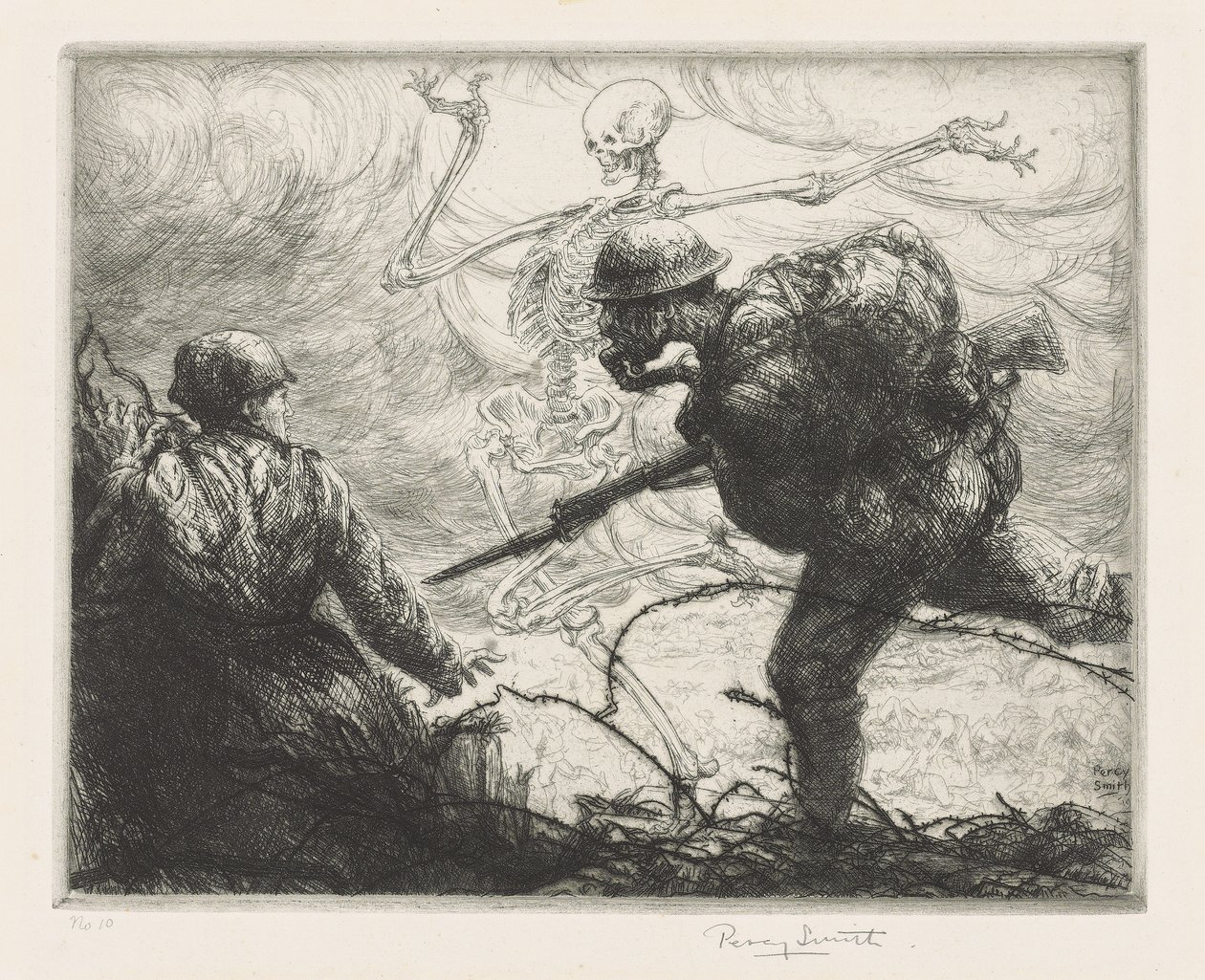 Tanec smrti 1914-1918 od Percy John Delf Smith