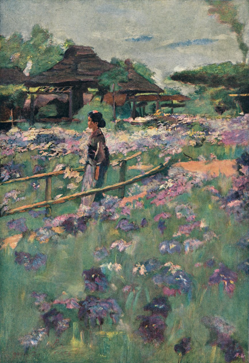 Obraz na japonské téma, 1898 od Percy Sturdee