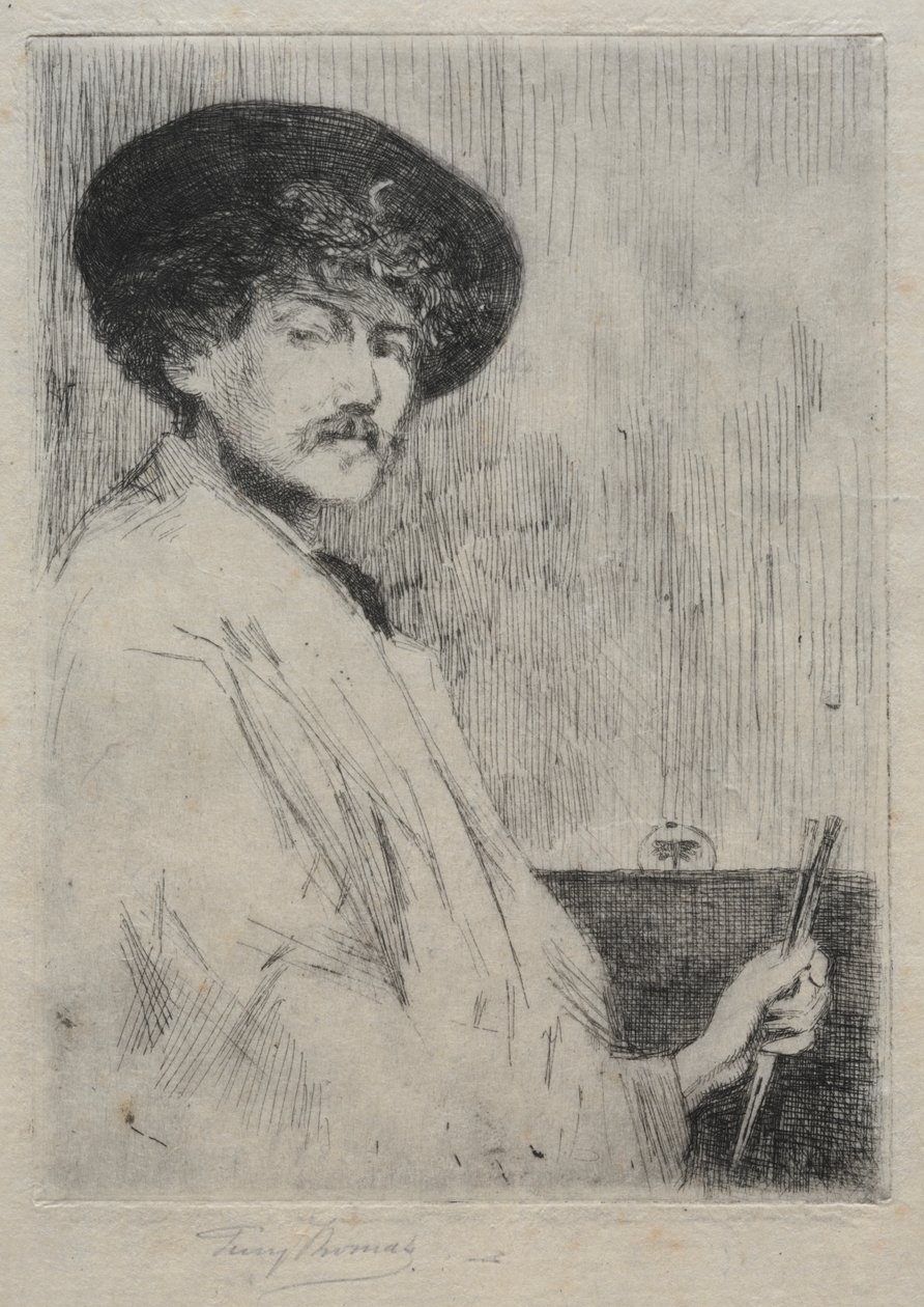 James MacNeill Whistler od Percy Thomas