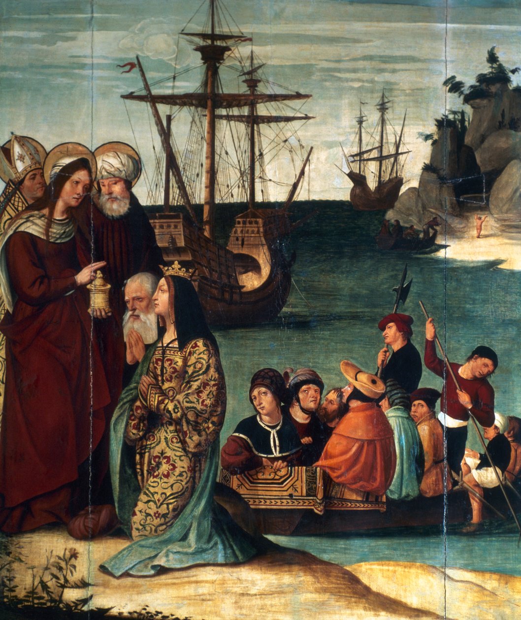 Kázání Santa Magdaleny v Marseille, 1526 od Pere Mates