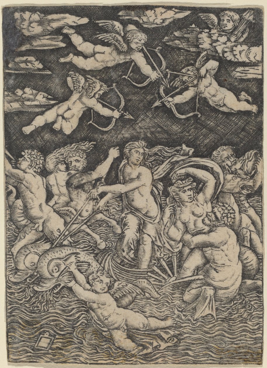 Triumf Galatea od Peregrino da Cesena