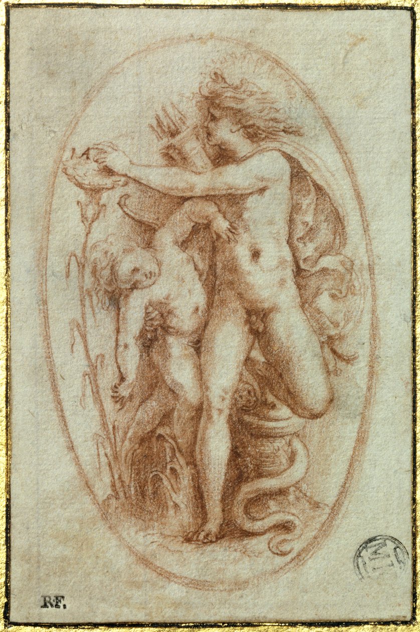 Apollo a Hyacint od Perino del Vaga