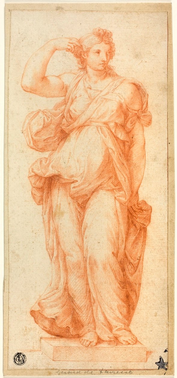 Žena Caryatid od Perino del Vaga