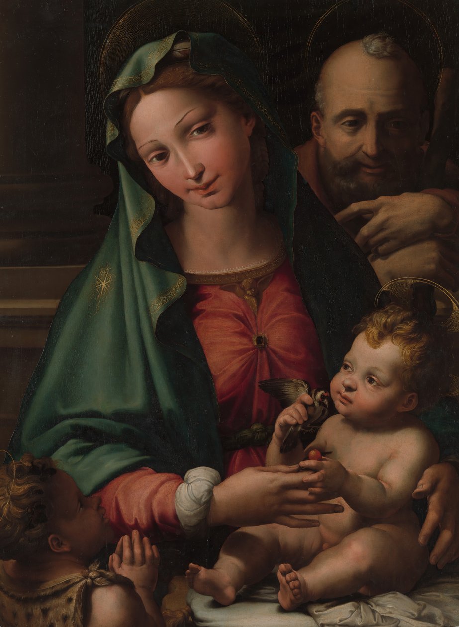 Svatá rodina se svatým Janem Křtitelem, ca. 1524-26. od Perino del Vaga
