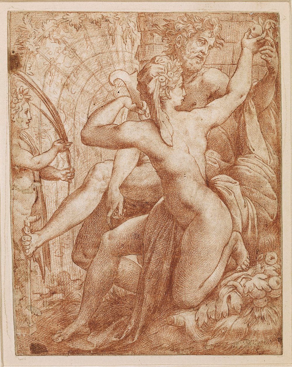 Vertumnus a Pomona, c. 1527. od Perino del Vaga