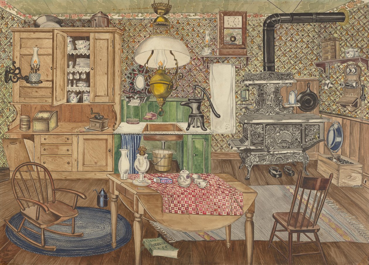 Venkovská kuchyně, 19351942. od Perkins Harnly