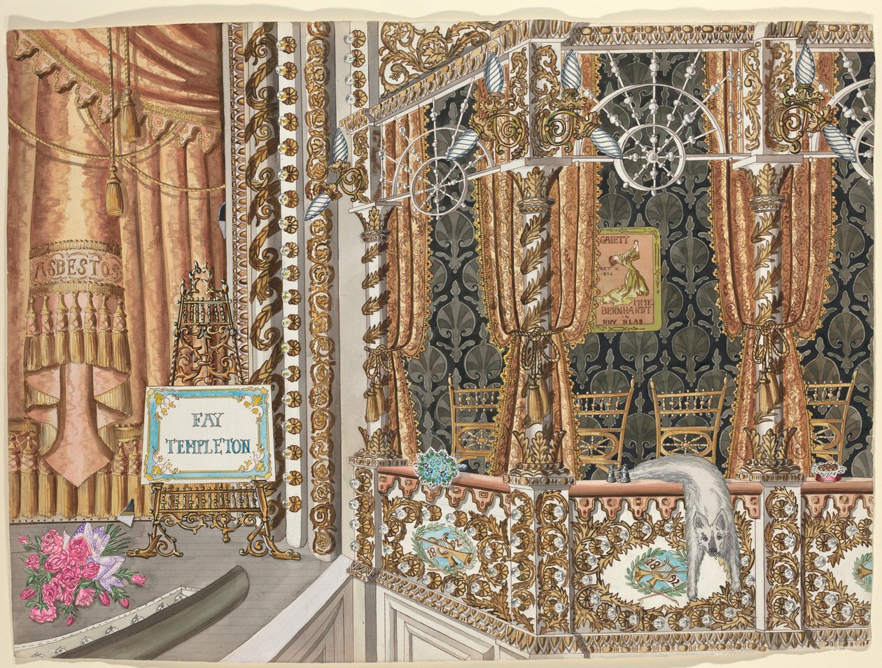 Divadelní box, 1892 od Perkins Harnly