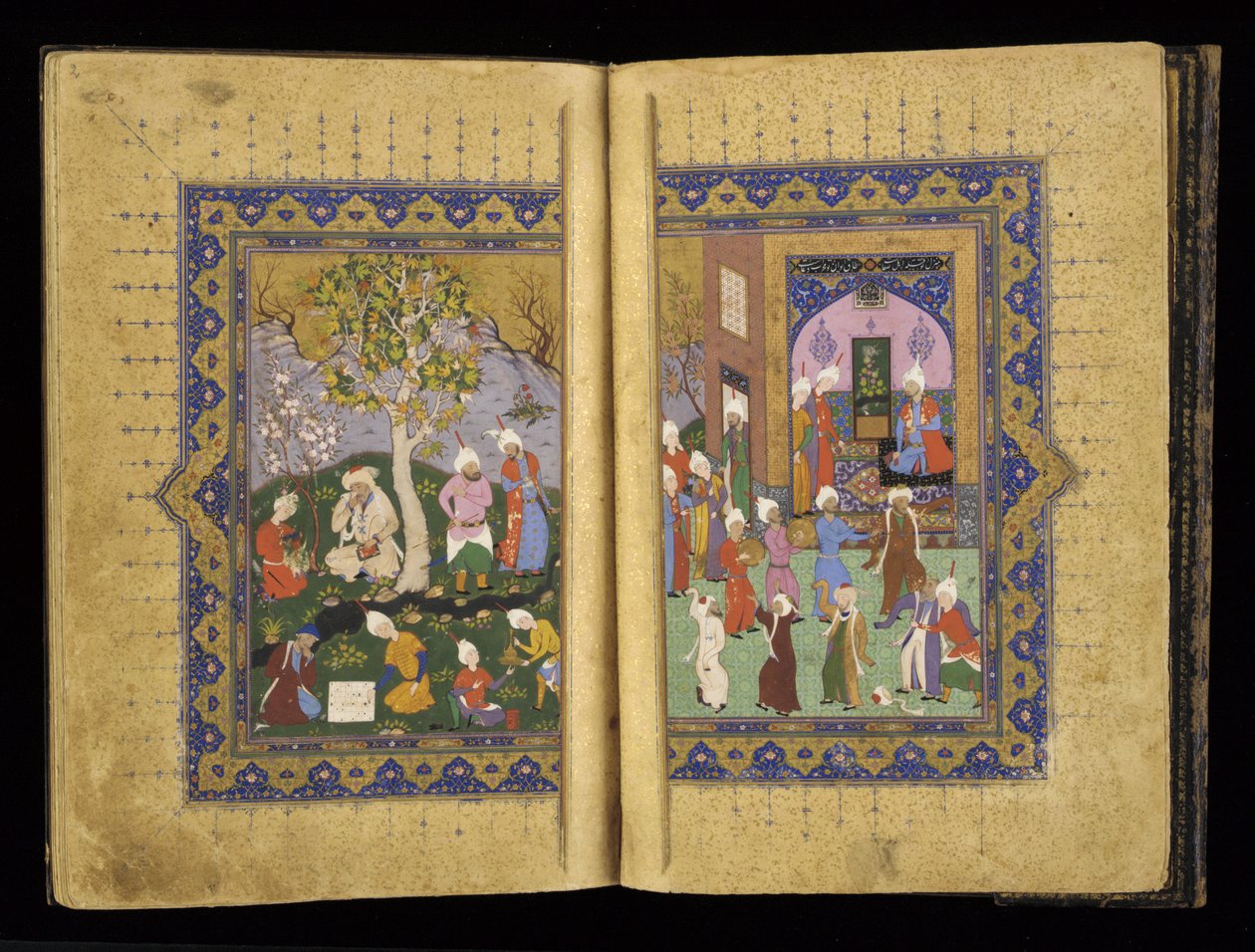 Princ dosazený na trůn z Mathnavi Rumim, kolem roku 1530 od Persian School