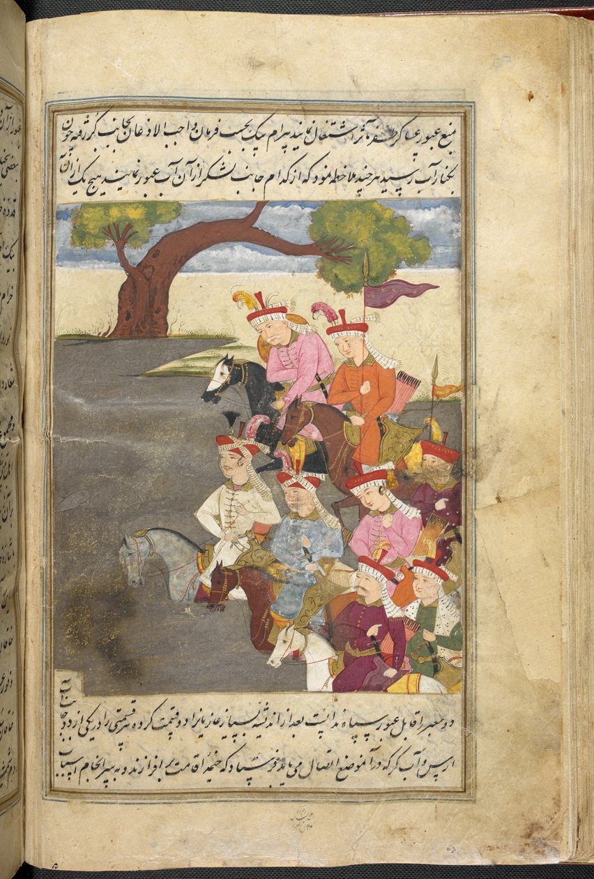 Nebo. 3248, f. 55v Shah Ismail a qizilbash, z 