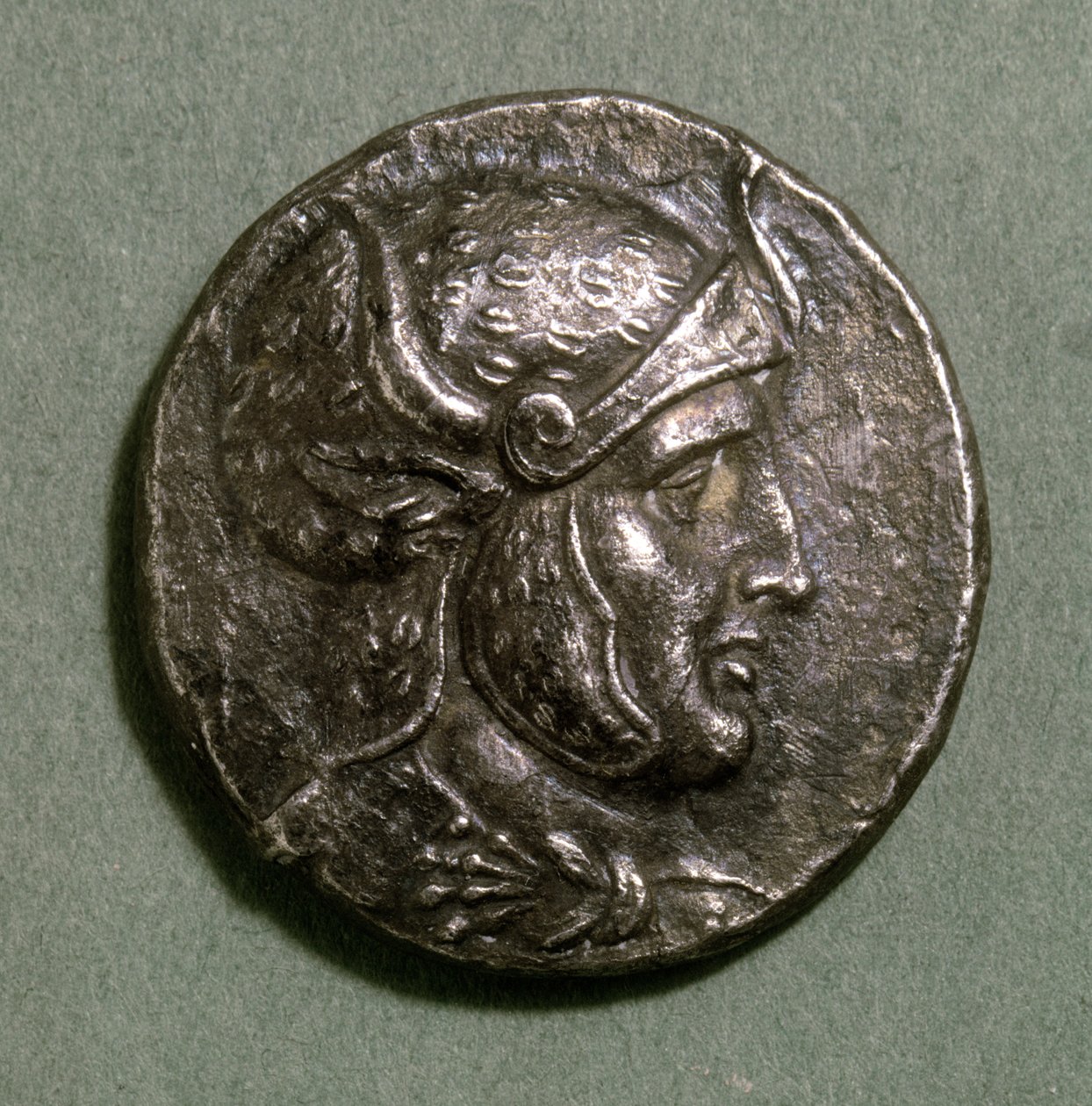 Tetradrachma Seleuka I. (asi 358-280), krále Sýrie, raženo v Persepoli, asi 300 př. n. l. (stříbro) od Persian School