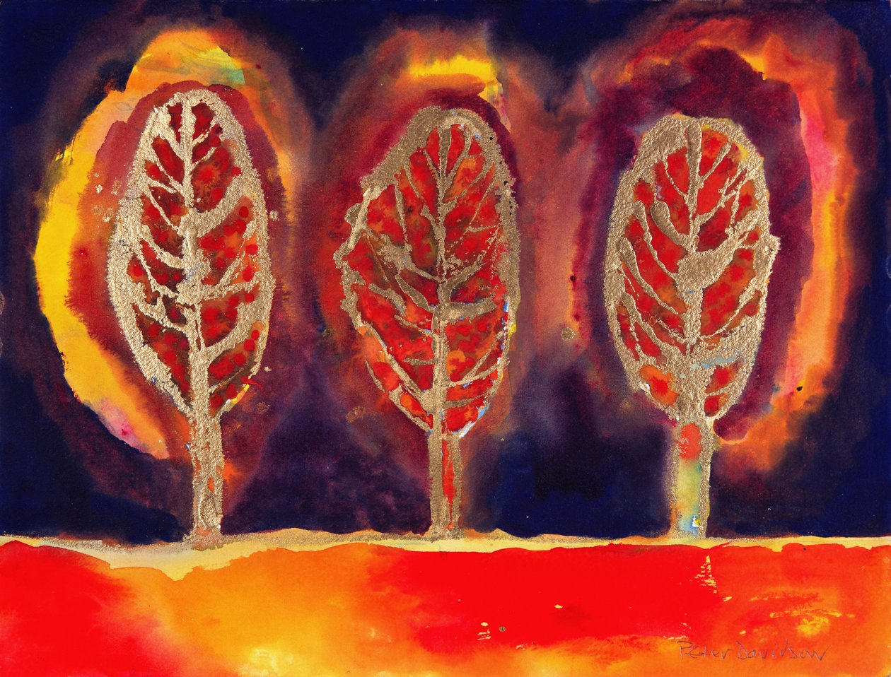 Planoucí stromy, 1996 od Peter Davidson