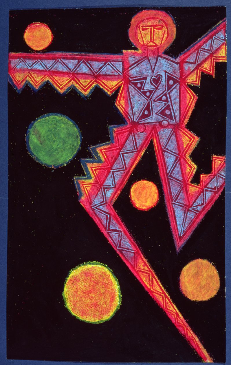 Skákající postava, 1985 od Peter Davidson