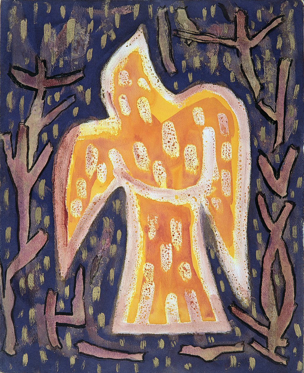 Rising from the Embers, 1992 (akryl) od Peter Davidson