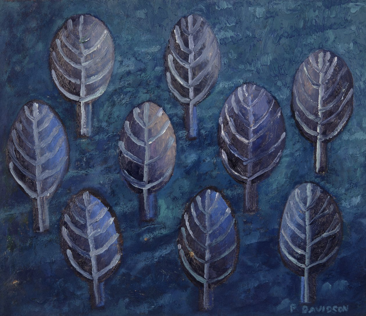 The Orchard, 1997 (olej na papíře) od Peter Davidson