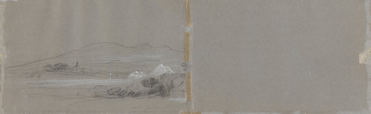 Sklizňová scéna, Cheddington od Peter de Wint