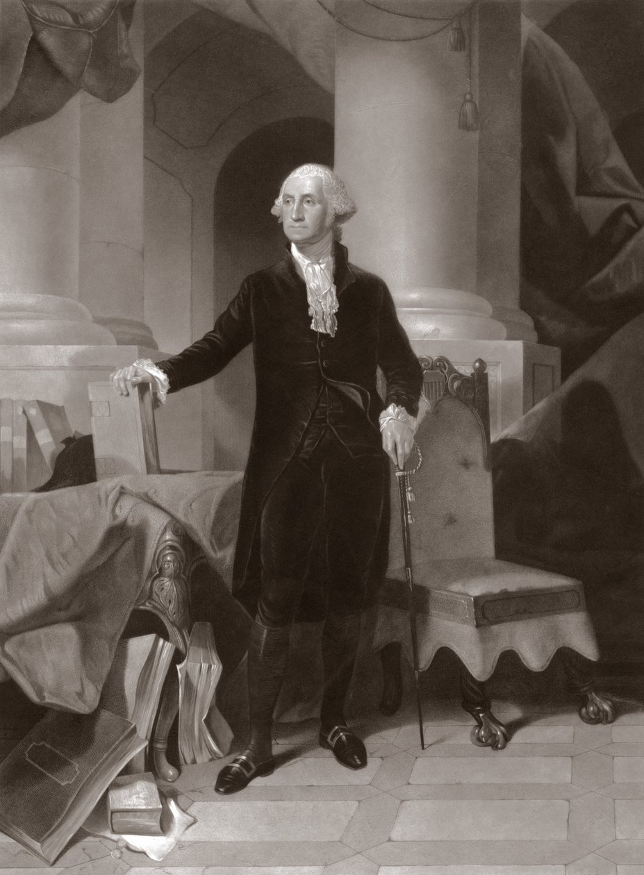 George Washington od Peter Frederick Rothermel