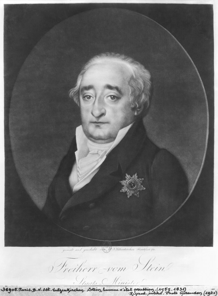 Baron Karl von Stein od Peter Joseph Lutzenkirchen