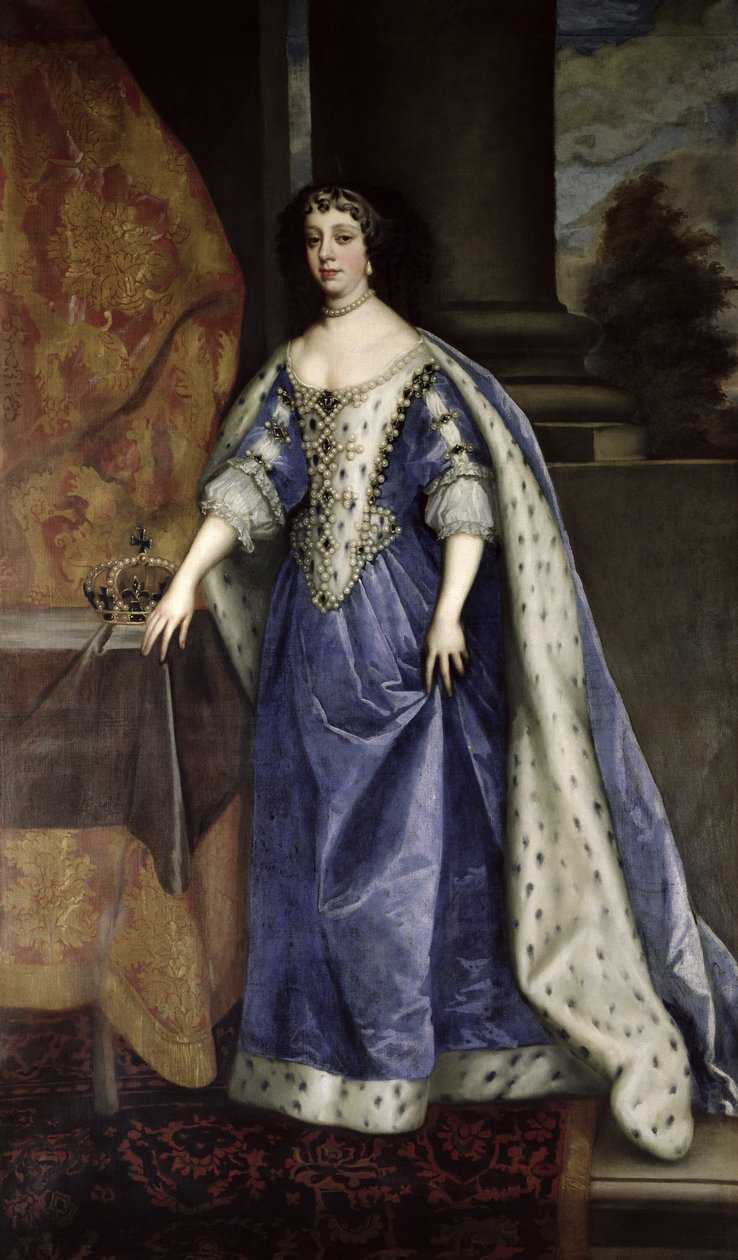 Kateřina z Braganzy (1638-1705) od Peter Lely
