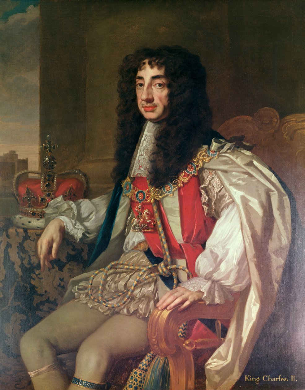 Portrét Karla II od Peter Lely