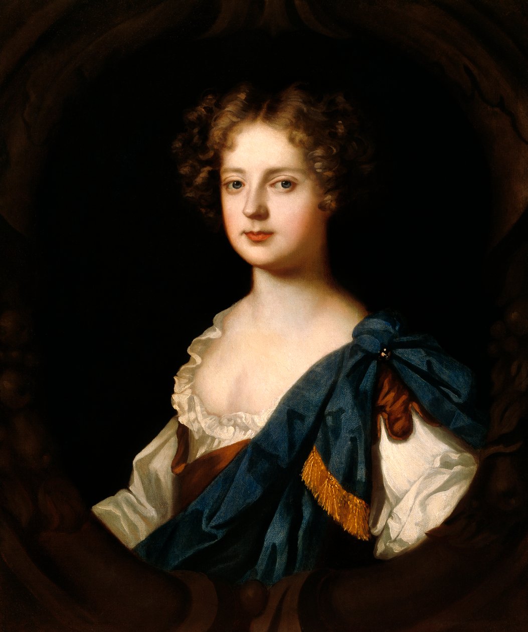Portrét Nell Gwynne, kolem roku 1680 od Peter Lely