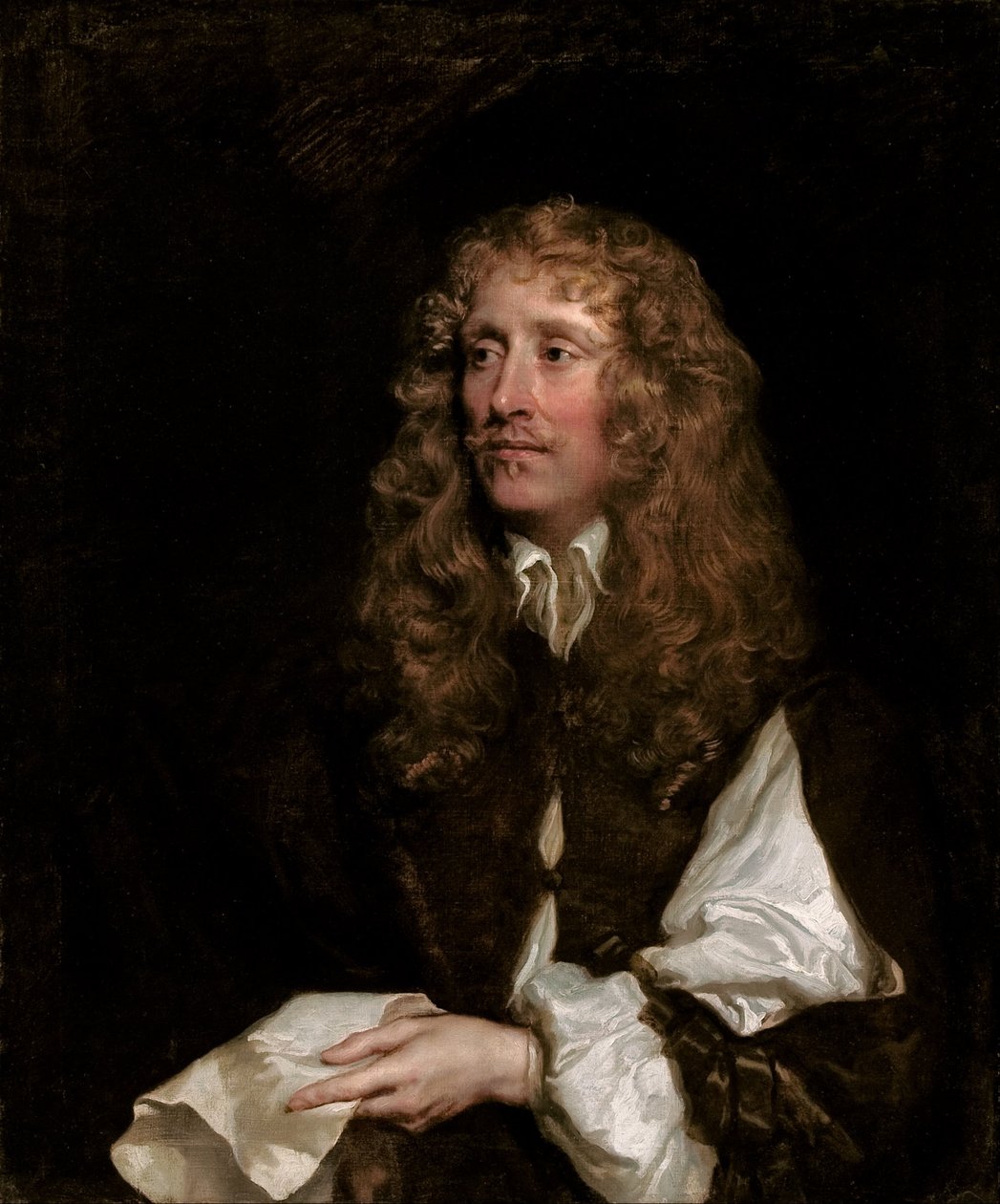 Portrét muže, považovaného za George Bootha, Lord Delamere od Peter Lely