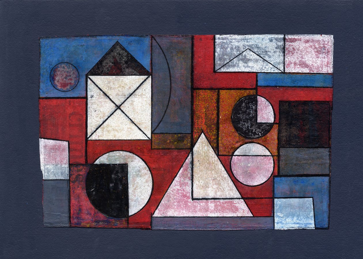 Collage Overlay, 2008 (kombinovaná média) od Peter McClure