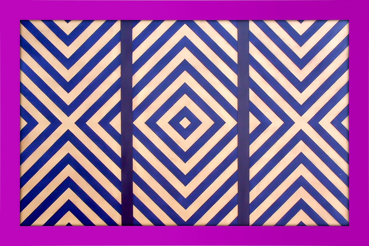 DIAGONÁLNÍ TRIPTYCH VYLEPŠEN 2018 od Peter McClure