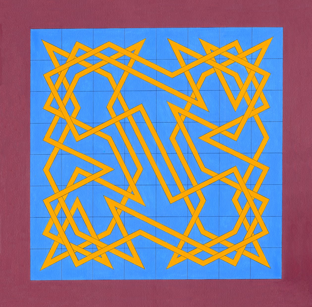 Knights Talisman, 2011 (akryl na palubě) od Peter McClure