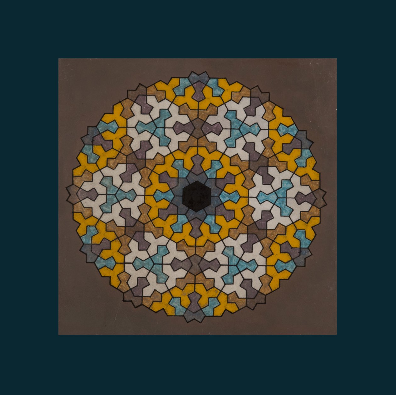 Super Symmetry, 2006 (akryl na palubě) od Peter McClure