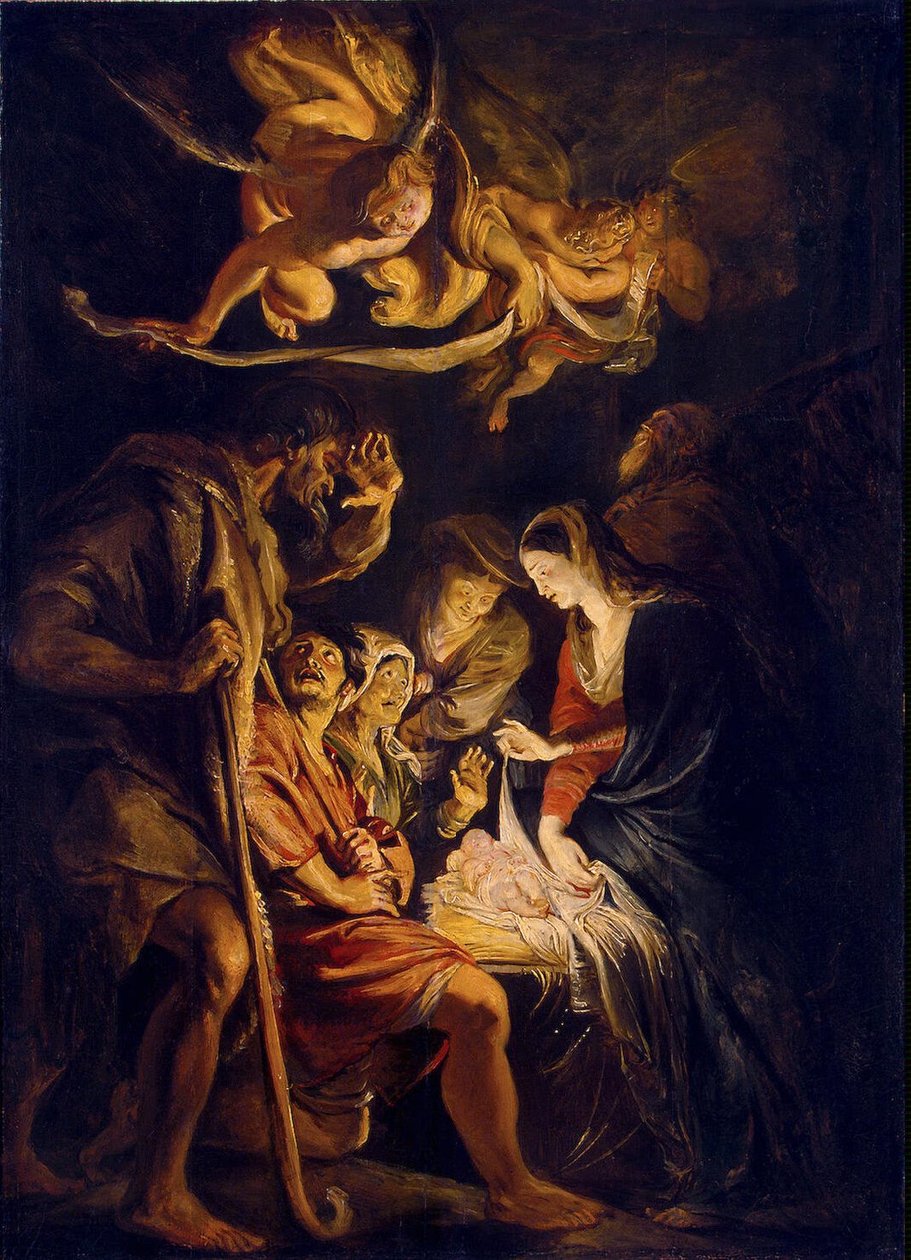 Klanění pastýřů od Peter Paul Rubens