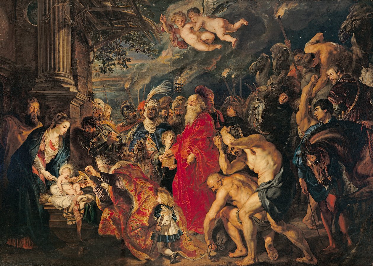 Klanění tří králů, 1610 od Peter Paul Rubens