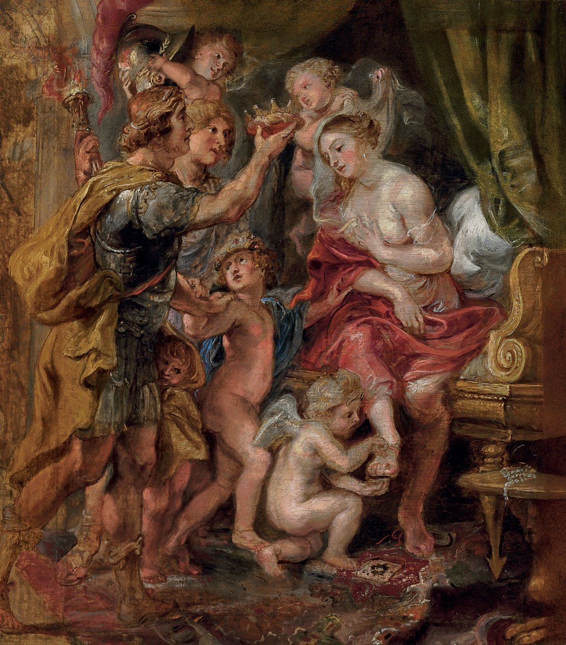 Alexander a Roxana od Peter Paul Rubens