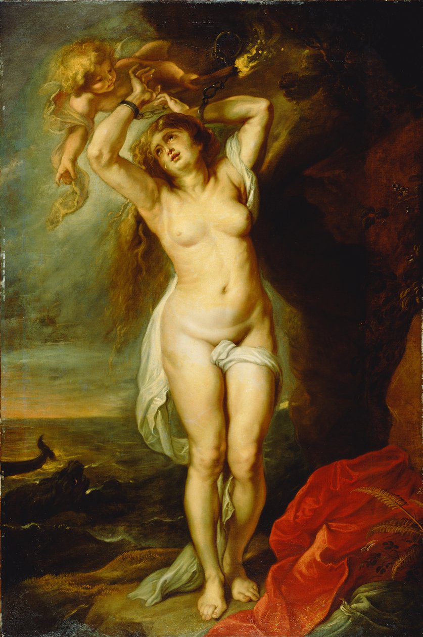Andromeda, kolem roku 1640 od Peter Paul Rubens