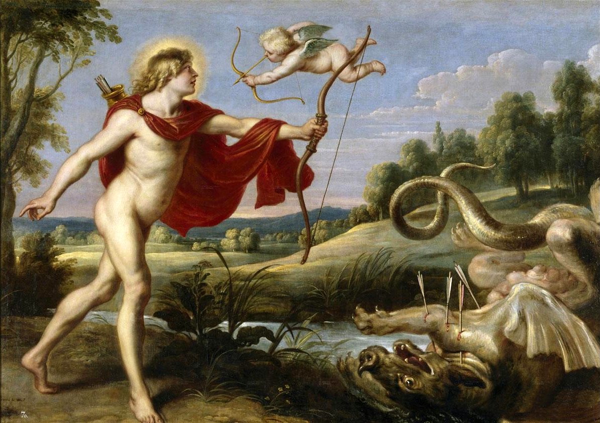 Apollo a Python od Peter Paul Rubens
