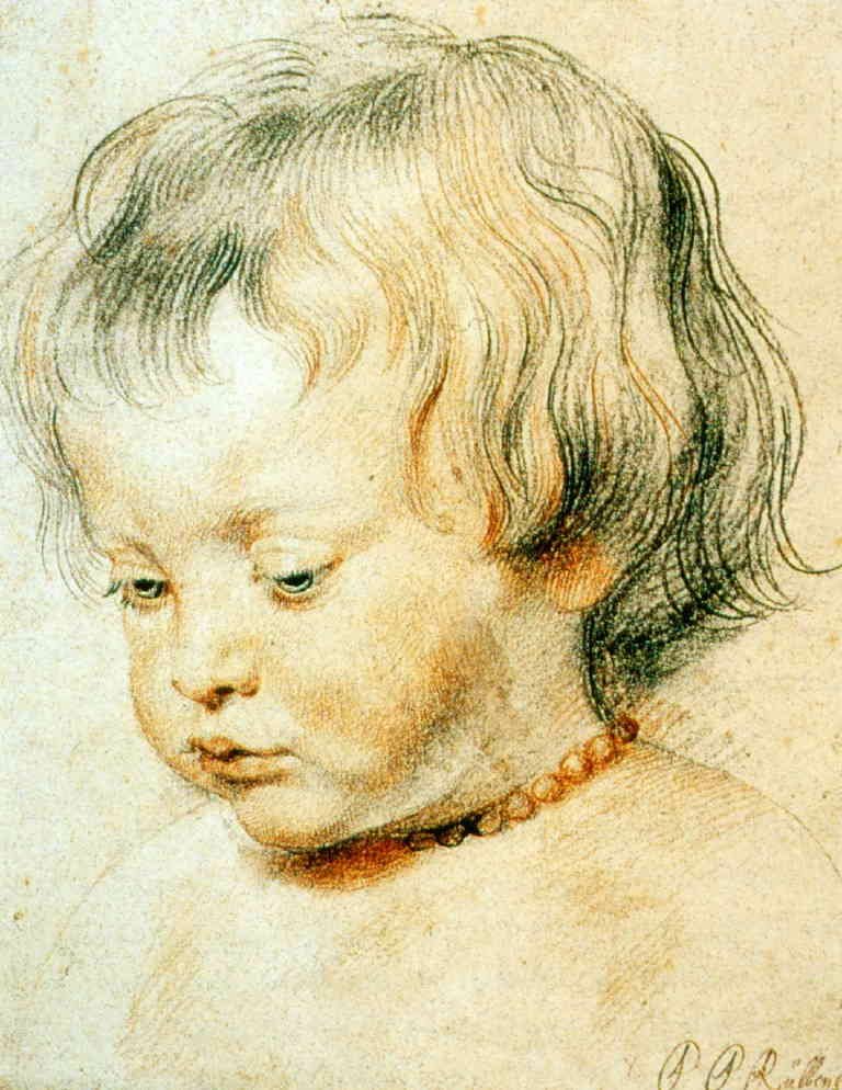 Portrét syna Nikolase od Peter Paul Rubens