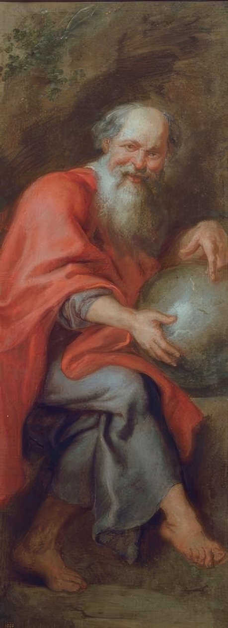 Democritus, smějící se filozof od Peter Paul Rubens