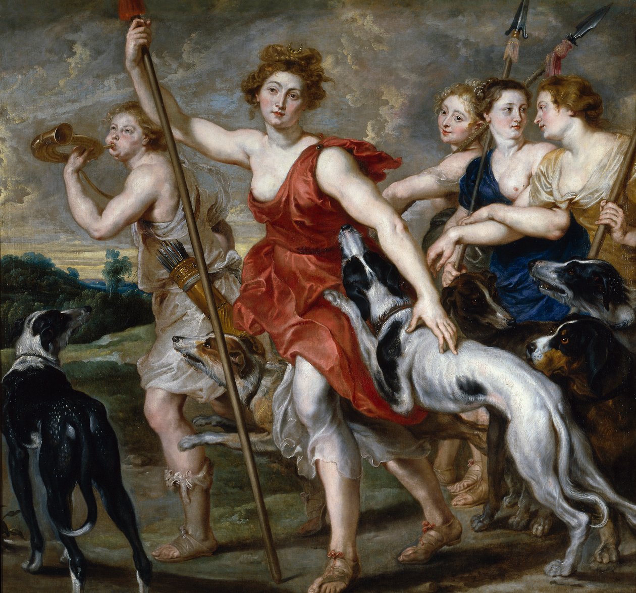 Lovkyně Diana od Peter Paul Rubens