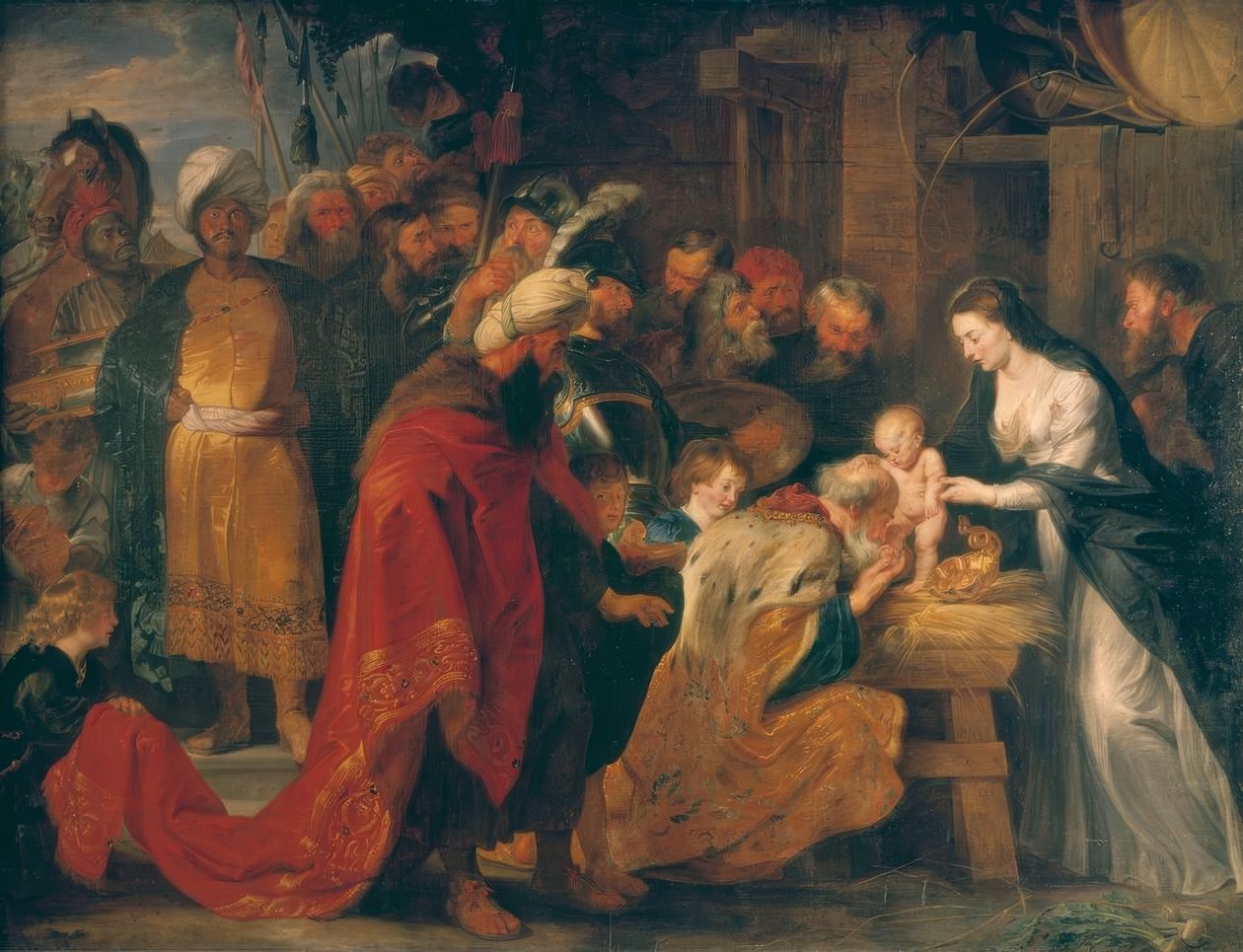 Klanění mudrců od Peter Paul Rubens