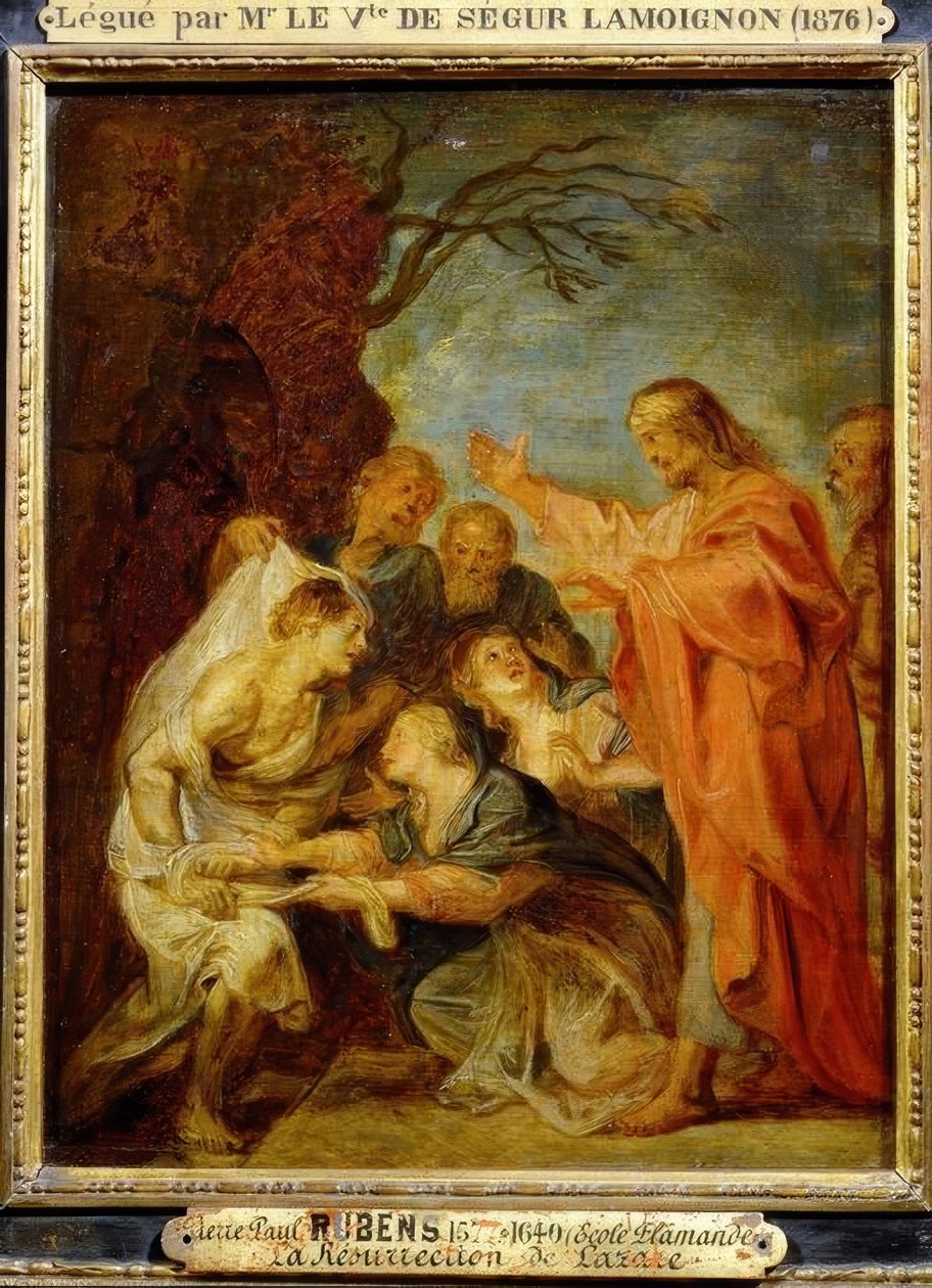 Vzkříšení Lazara od Peter Paul Rubens